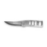 Eräpuukon fulltang-terä, hiiliteräs