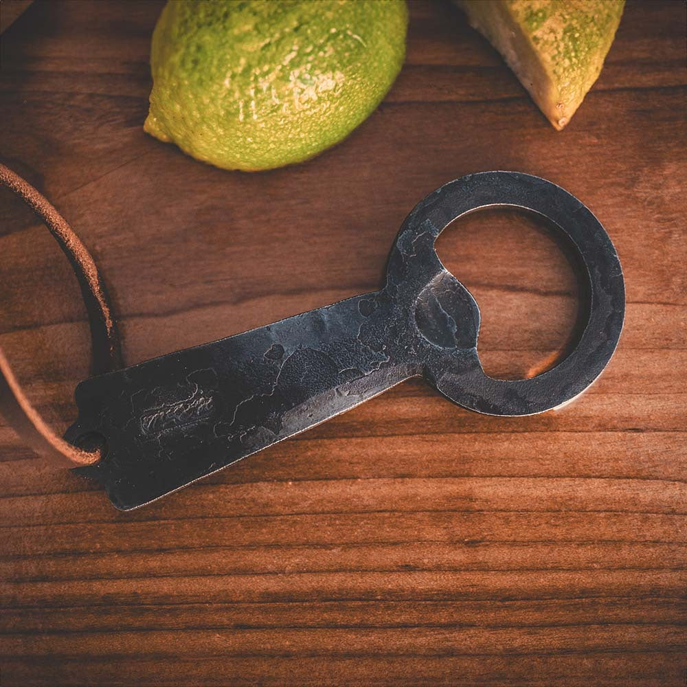 Bottle Opener | Recycled Carbon Steel Tool | Roselli Finland