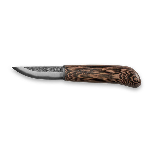 Carpenter Knife Black Edition | Carbon Steel & Wenge | Roselli Finland