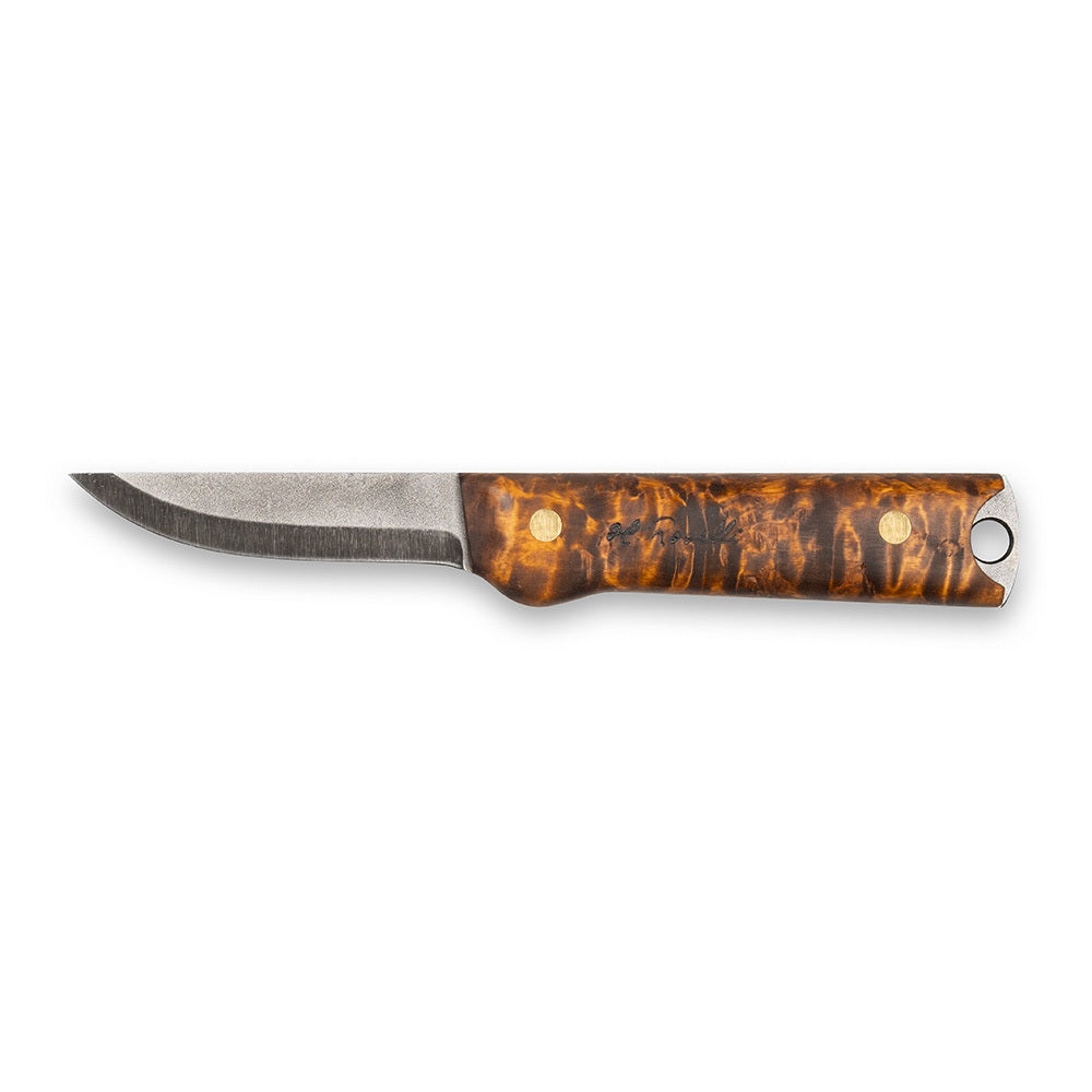 NORAs haus4 ミヤビハウス　ミリタリーオーク Heimo 4” Bushcraft Knife | Full Tang Carbon Steel | Roselli Finland