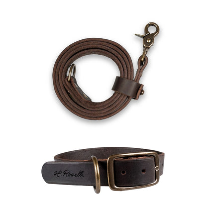 Roselli Dog leash set, with trigger snap